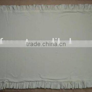 Baby Blanket Ruffle 100% Soft Cotton photo-3