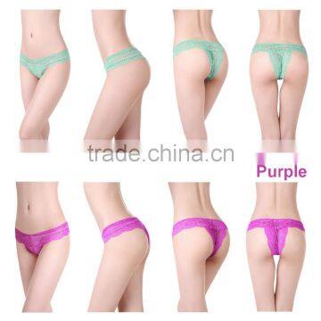 Very Nice Bright 12 Colors Packed Hot Women Thong Panties S M L For Sexy Market