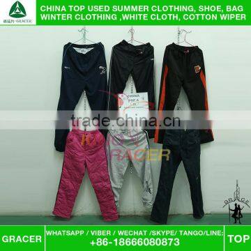 Hot Sale In Los Angeles Sorted Nylon Thick Pants Super Cream Used Clothing photo-6