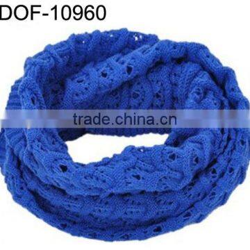 Fashion knitted 100%acrylic latest scarf in stock now!