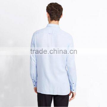 China Clothing Manufacturer Casual Style Cotton Woven Button up Shirts for Men