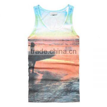 OEM cheap custom tank top for men