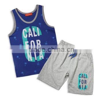 Wholesale Boys Sleeveless t Shirt,100% Cotton Kids Sleeveless t Shirt,chidren Vest photo-2