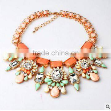 F20008N Hot Fashion Style Classical Necklace Women Gemmed Necklace photo-2