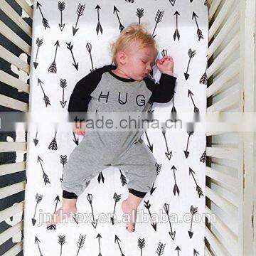 100% Cotton Custom Design Print Baby Clothing Onesie photo-2