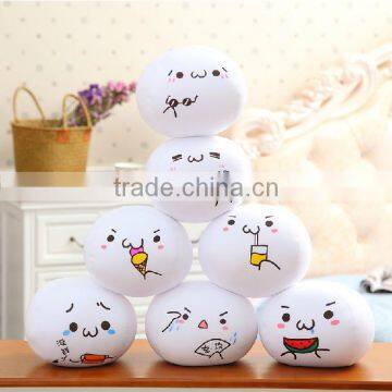 OEM Polyester Funny Custom Wholesale Sofa Emoji Cushion photo-3