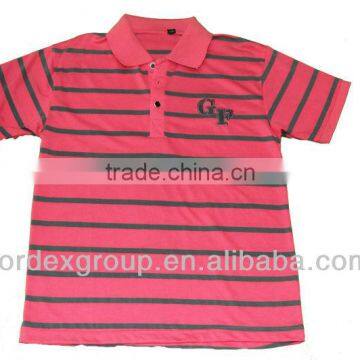 wholesale Custom 100% cotton polo neck t shirt