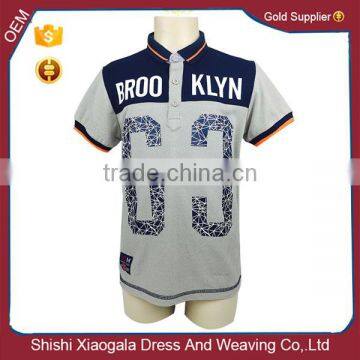 2015 Fashion Design Boys Short stylish t-shirt wholesale