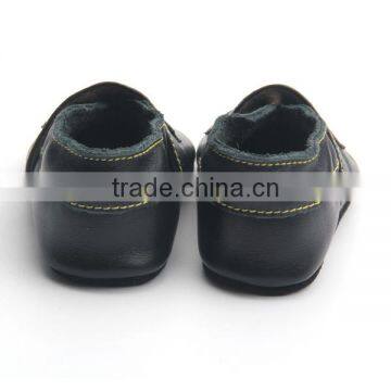High Quality Bird Pattern Popular Baby Leather Shoes Soft Sole photo-3