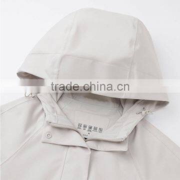 All-weather Style Blocktech Waterproof Windproof Long Jacket Women's photo-2
