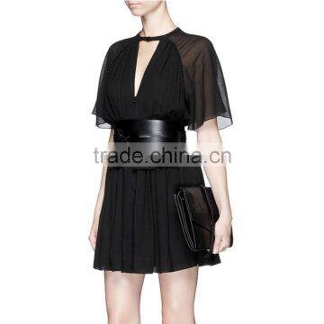 New Fashion Ladies Lace Shiffon Dress China Manufacture With Good Quality