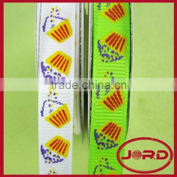 grosgrain ribbon printed