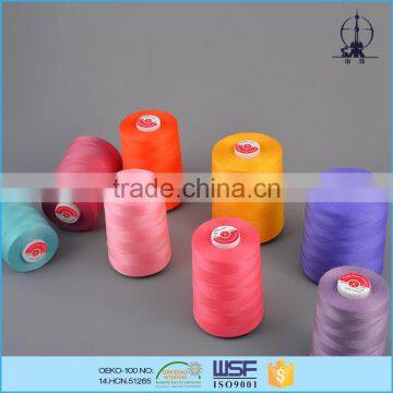 60s/3 16tex 220ticket colorful light weight core spun polyester thread