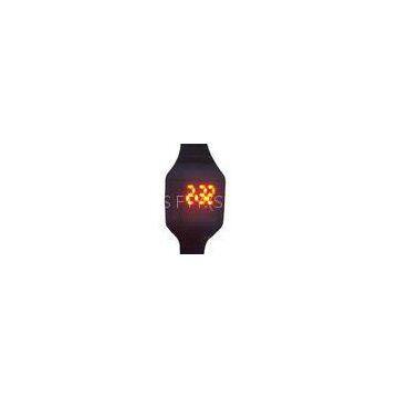 Novel Intercrew LED Pimp PU Strap Watch With LED Touch Screen