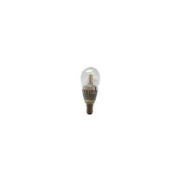 Warm White 5W Led Candle Light Bulb E12 / E14 , energy efficient light bulbs