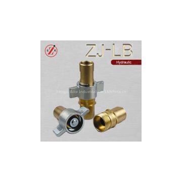 ZJ-LB Brass Winged Truck and Trailer Coupler Interchange Hydraulic Coupler