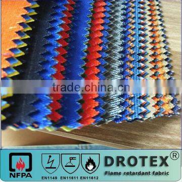 EN20471 EN11611 Fluorescein 60% Modacrylic 40% Cotton Flame Retardant Fabric for Safety Clothing photo-3