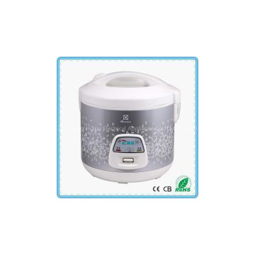 Tin plate outer body rice cooker