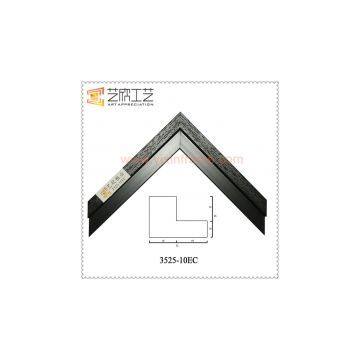 Black And White Quality Picture Frames L Shape Painting Frame Moulding 3525