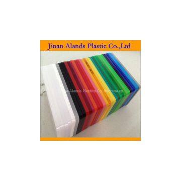 Colorful cast acrylic sheet