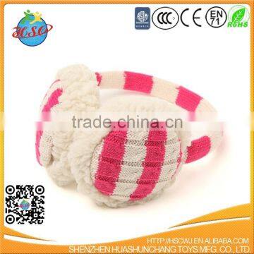 hot sale colourful knitting earmuffs