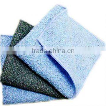 dual sided cleanroom wiper polyamide microfiber fabric scrubbing cleaning cloth new products for kitchen