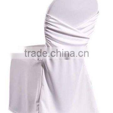 100%polyester Jersey Stretch Swag Back Chair Cover Scuba Cross Back Chair Cover