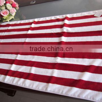 Hot Sales Hotel wholesales stripe beach towel