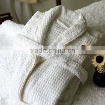 cotton waffle bathrobe