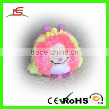 wholesale cheap price keychain with plush bee toys