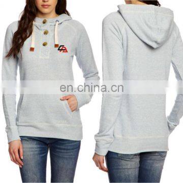 Latest Style Plain Zipper Pullover Hoodies