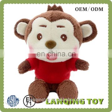 Wholesale 10cm Brown Mini Magnetic Plush Toy