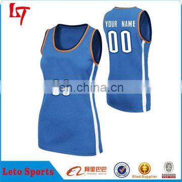 Sublimated basketball uniform for team wear/Custom women basketball jersey/ Cheap women basketball uniform