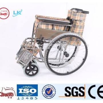 hot sale manual wheelchair with chrome plate