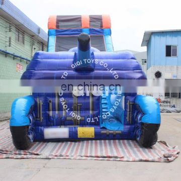 commercial used air moonwalk inflatable slide for kids