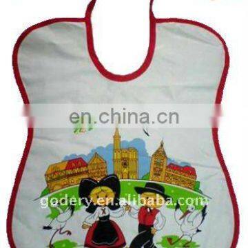 nice polyester baby bib for gift