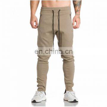 Joggers Wear Leggings Compression Embroidery Tights pants For Gym Men Side Zipper Sheer Bodybuilding Trouser