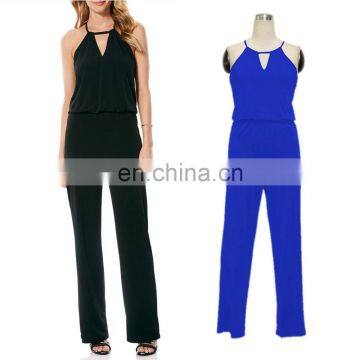 newest 2017 america style jumpsuit simple fashion long jumpsuit sexy jumpsuit for women