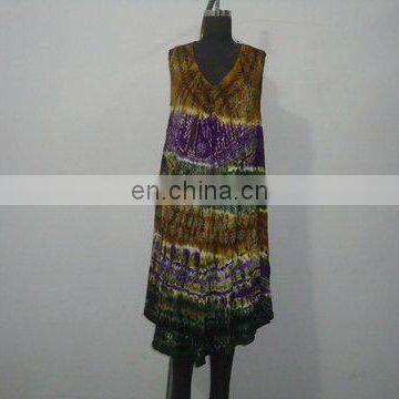 Rayon Tie Dye Dress