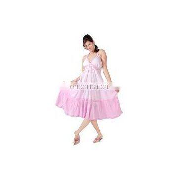 Cotton Crepe Ladies Dress