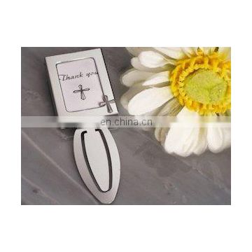 Cross Design Photo Frame Bookmark Favors