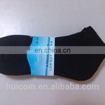 black ankle socks