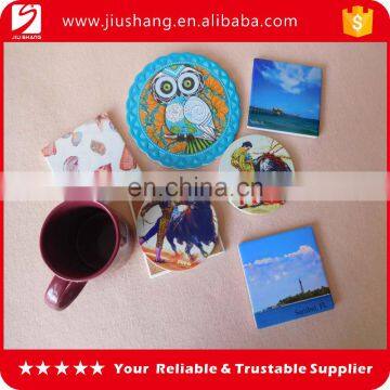 2016 promotional ceramic placemat coaster for wholesale