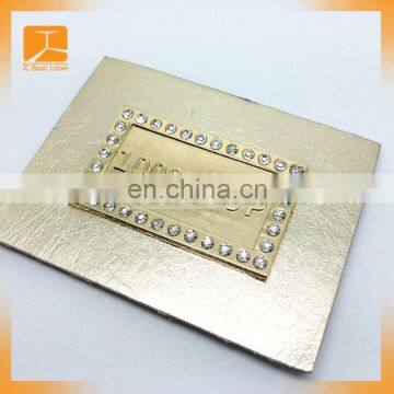 High-end Zamak Handbag Name Plate Brand Logo Metal Tag photo-5