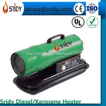 20KW Industrial Diesel Paraffin Space Heater on Wheels 68000BTU Kerosene Heating Greenhouse Warehouse Workshop Heater photo-2