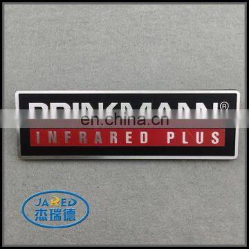 wholesale customized brushed printed aluminium label