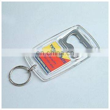 plastic bottle opener keychain