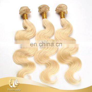 Buy 100% Human Hair Blonde Russian Virgin Hair Body Wave Hot Sale On  China, India