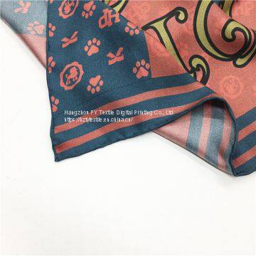 Fashion DesignsTop End Digital Print Custom Woven Silk Scarf photo-5