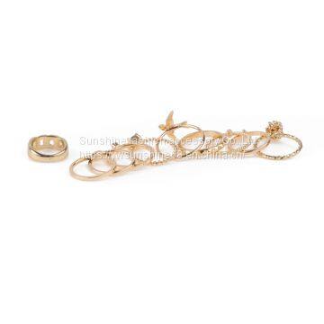 Fashionable Ring Set R06-9686 ， Fashion ring sets，Engraved rings，Metal alloy rings